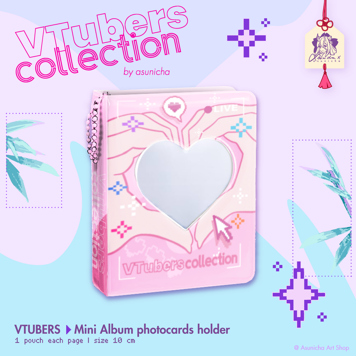 Vtubers Collection ◣ MINI ALBUM HOLDER
