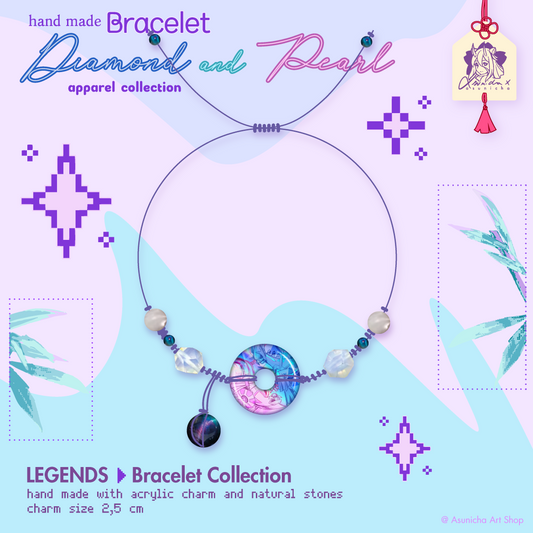 [PRE ORDER] Diamond and Pearl LEGENDS COLLECTION ◣ BRACELET