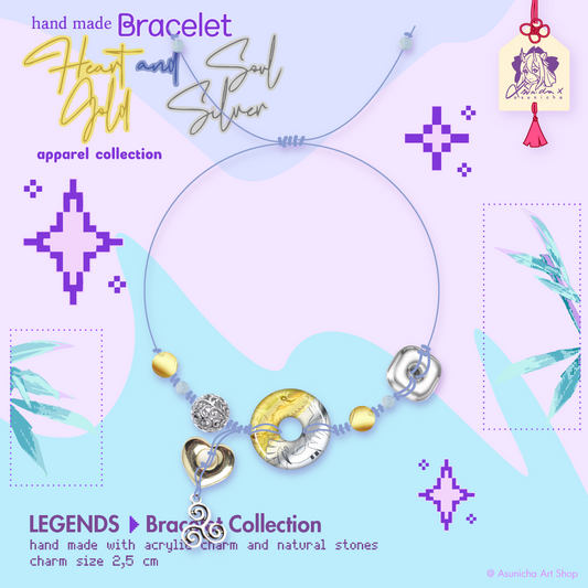 [PRE ORDER] Gold and Silver LEGENDS COLLECTION ◣ BRACELET