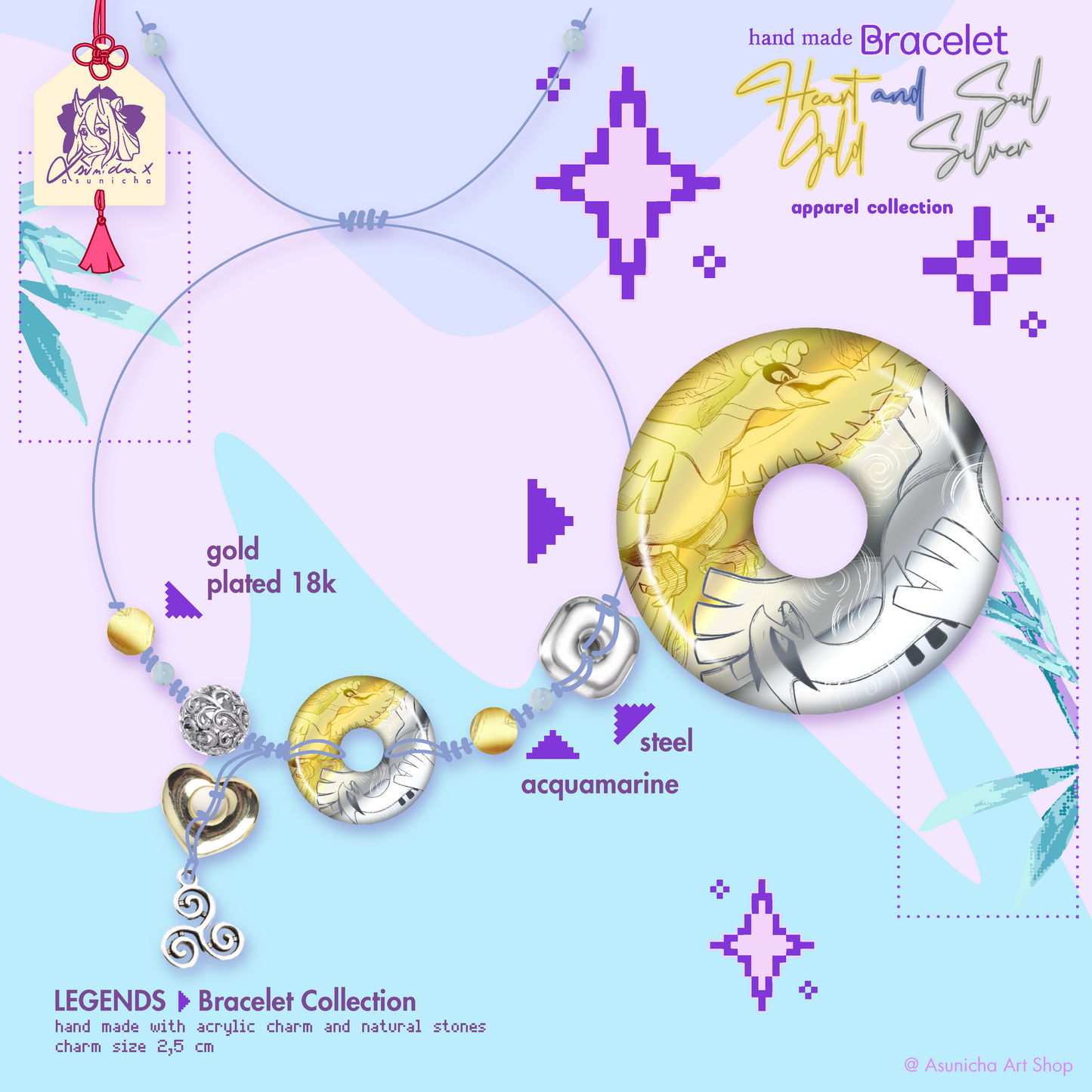 [PRE ORDER] Gold and Silver LEGENDS COLLECTION ◣ BRACELET