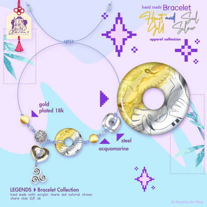 [PRE ORDER] Gold and Silver LEGENDS COLLECTION ◣ BRACELET