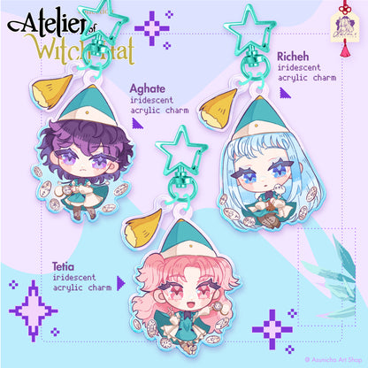 [PRE ORDER] Witch Hat Atelier ◣ KEYCHAINS