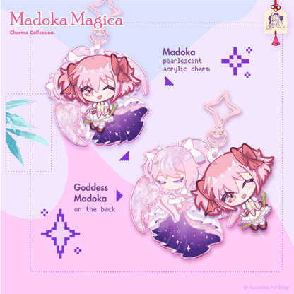 Madoka and Homura ◣ KEYCHAINS