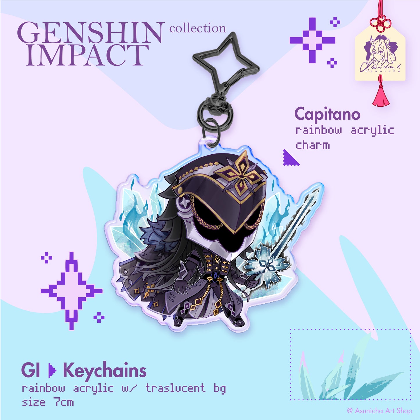 Capitano GI ◣ KEYCHAIN