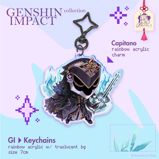 Capitano GI ◣ KEYCHAIN