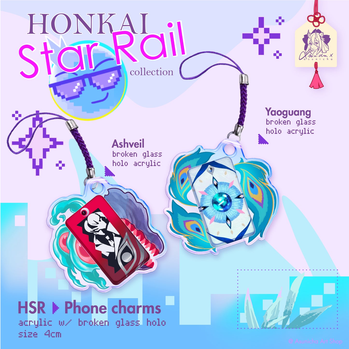 [PRE ORDER] Ashveil | Yaoguang HSR ◣ PHONE CHARM