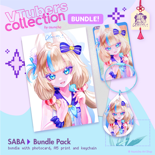 SAMEKO SABA Vtubers Collection ◣ BUNDLE PACK