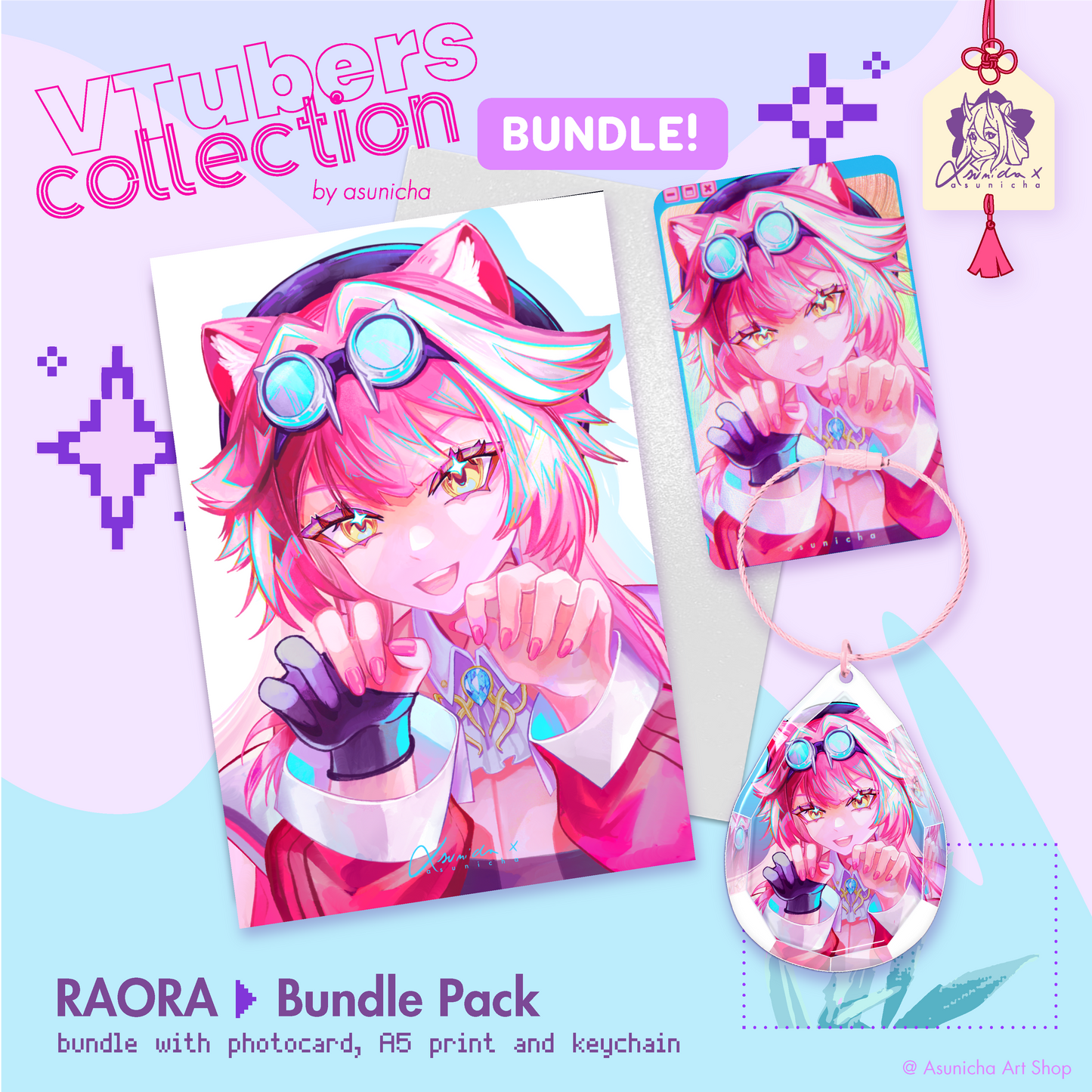 RAORA Vtubers Collection ◣ BUNDLE PACK