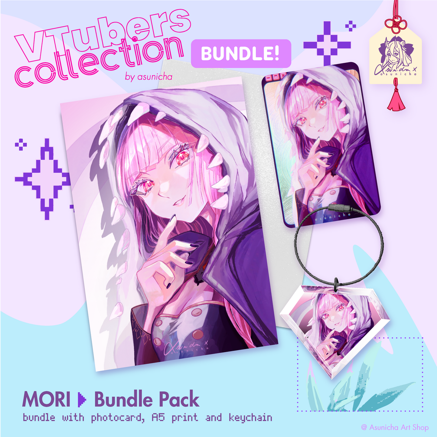 MORI CALLIOPE Vtubers Collection ◣ BUNDLE PACK