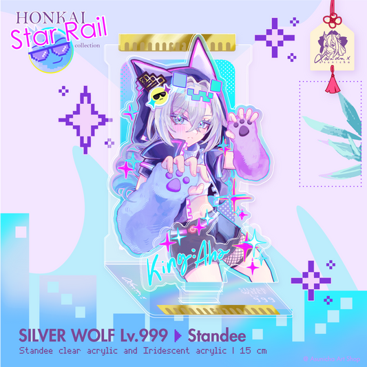 Silver Wolf Lv.999 ◣ STANDEE