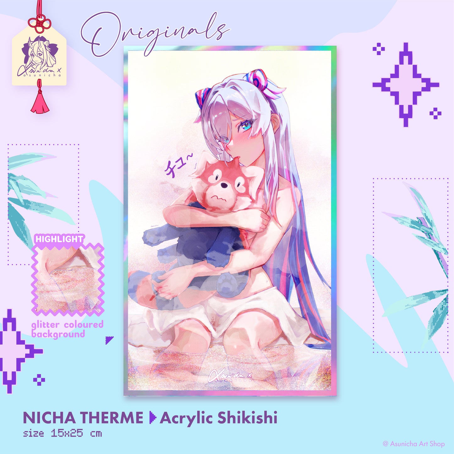 Nicha Therme ◣ ACRYLIC SHIKISHI