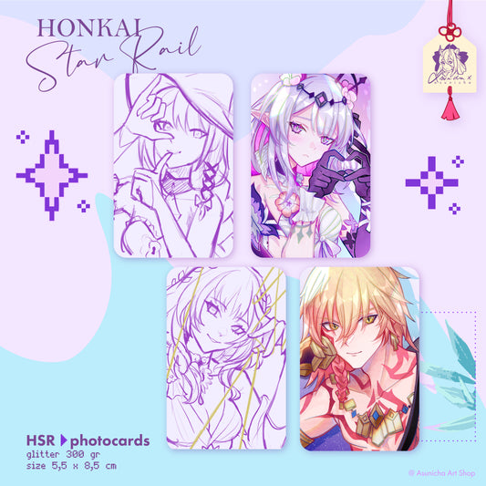 HSR: Castorice, The Herta, Aglaea, Mydei ◣ PHOTOCARDS