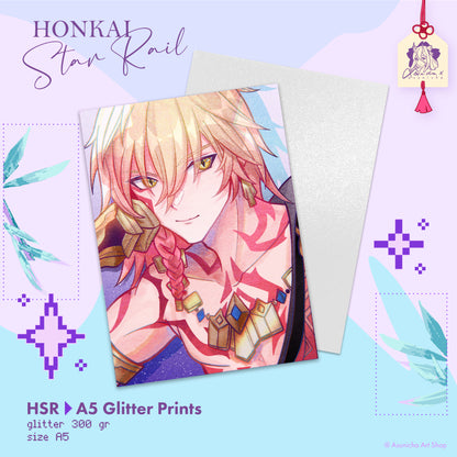 HSR: Castorice, The Herta, Aglaea, Mydei ◣ A5 Prints