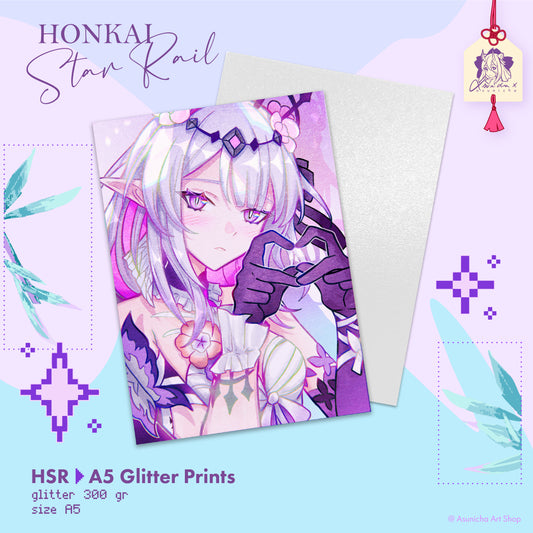 HSR: Castorice, The Herta, Aglaea, Mydei ◣ A5 Prints