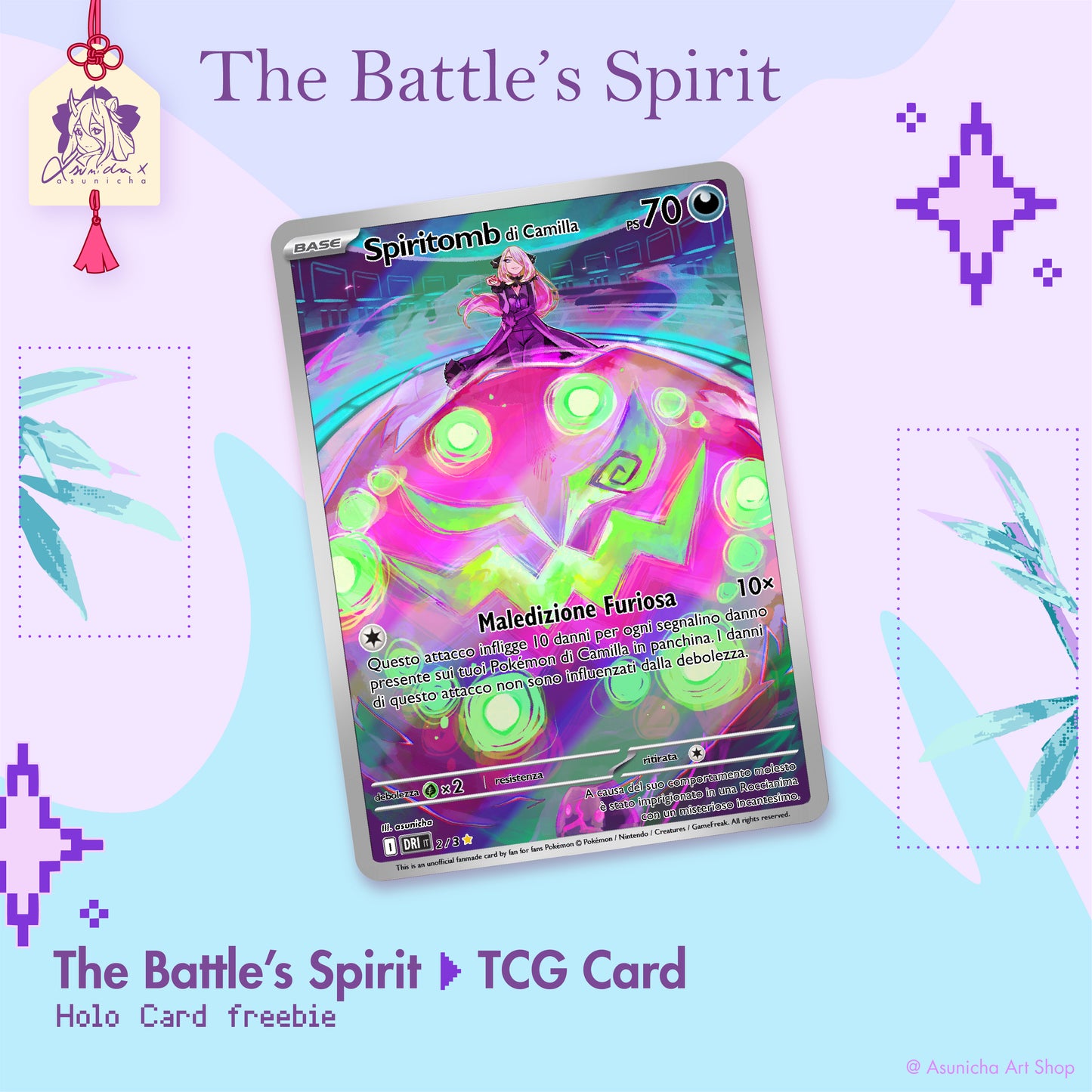 Pokecard freebie ◣ TCG card (Free with every €20+ pre order)