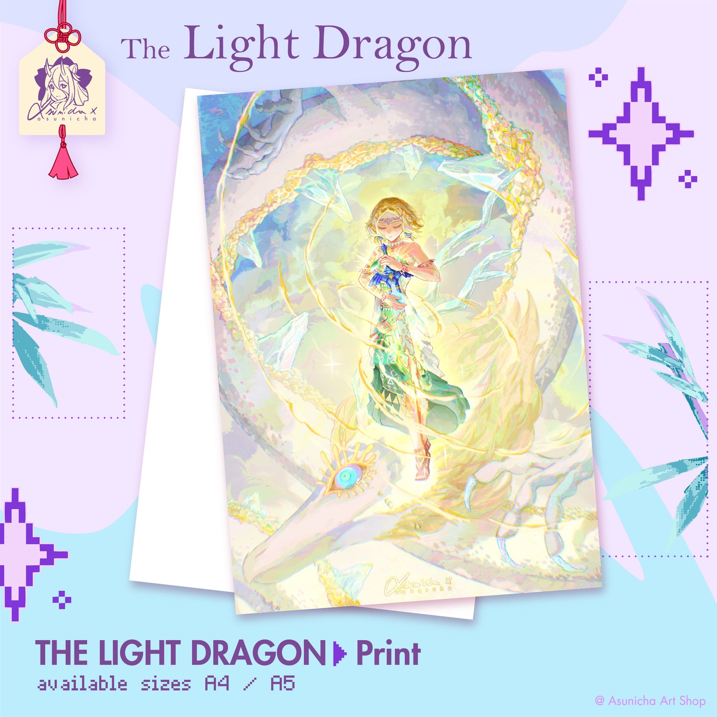 Light Dragon ◣ PRINT