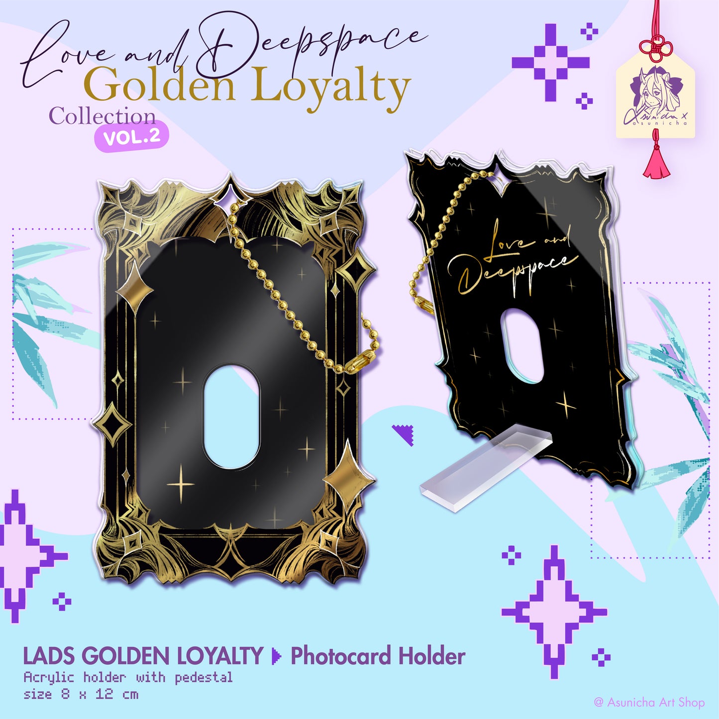 [PRE ORDER] LADS Golden Loyalty ◣ PHOTOCARD HOLDER