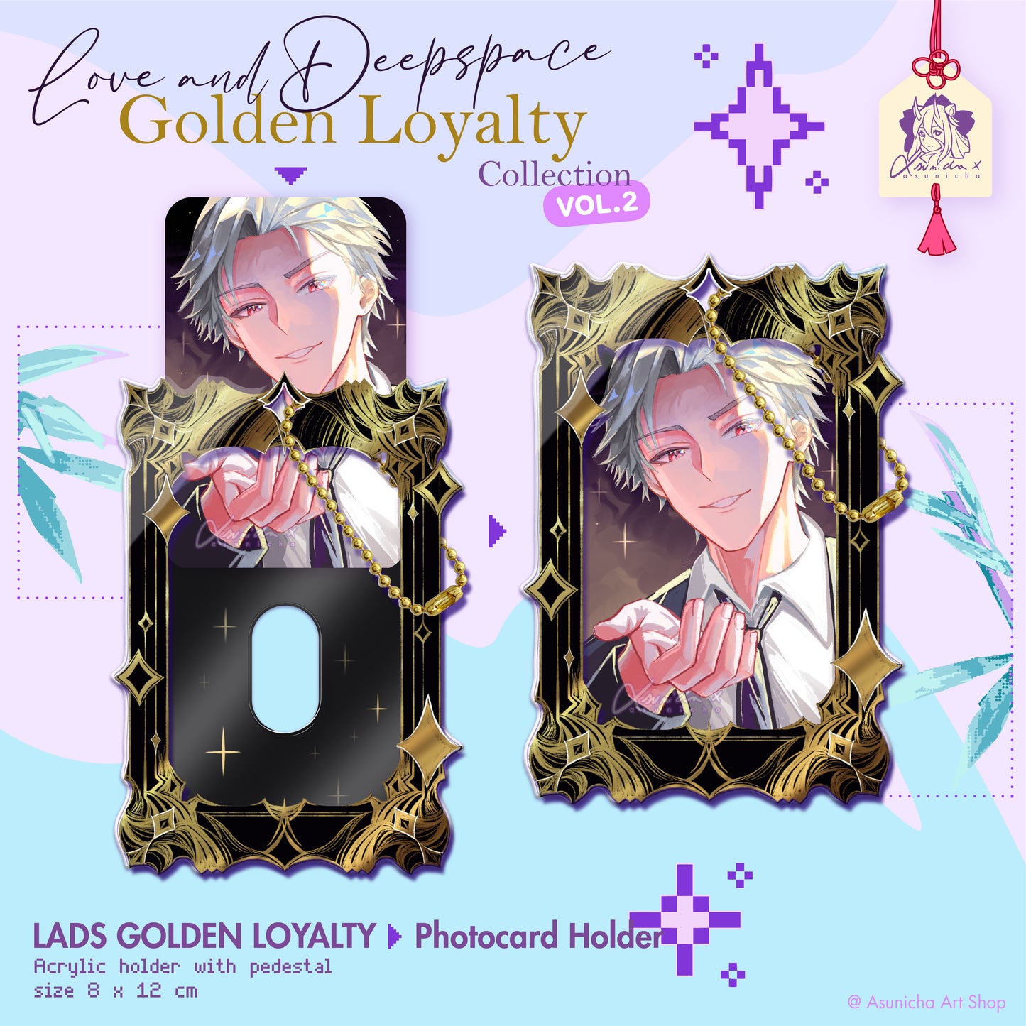 [PRE ORDER] LADS Golden Loyalty ◣ PHOTOCARD HOLDER