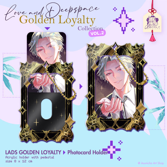 [PRE ORDER] LADS Golden Loyalty ◣ PHOTOCARD HOLDER