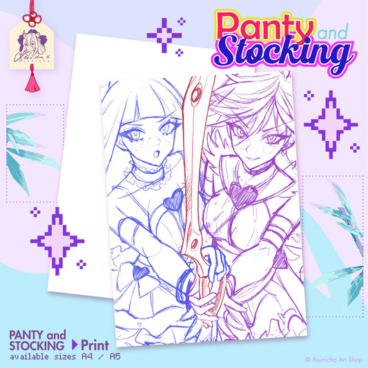 [PRE ORDER] Panty and Stocking ◣ PRINT