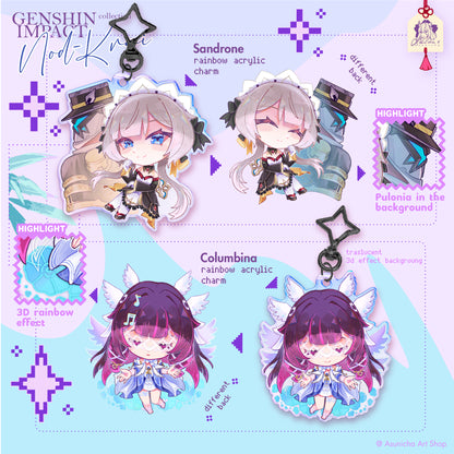 [PRE ORDER] Columbina | Sandrone GI ◣ KEYCHAINS