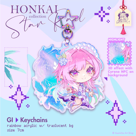 Cyrene HSR ◣ KEYCHAIN