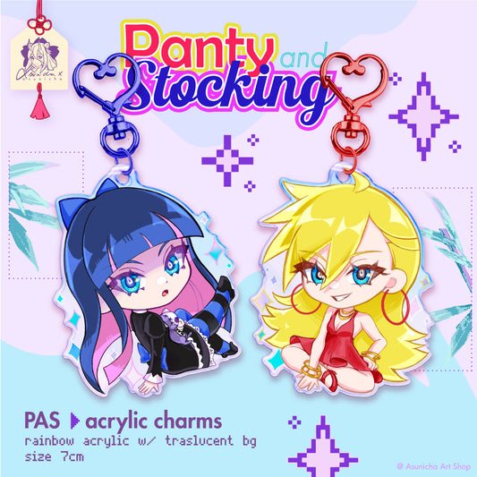 Panty and Stocking ◣ KEYCHAINS