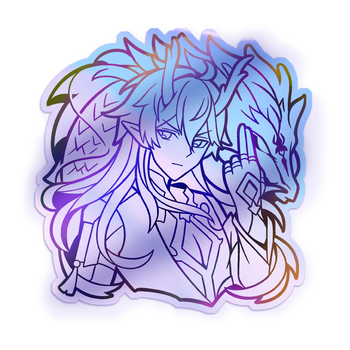 Honkai Star Rail ❥ HOLO STICKER (free gift)