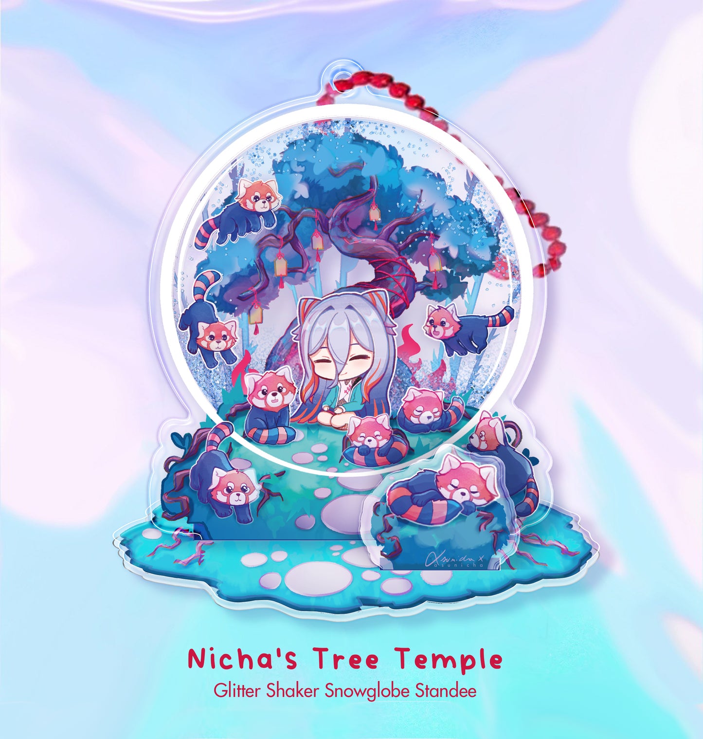 Nicha's Tree Temple ❥ SNOWGLOBE STANDEE