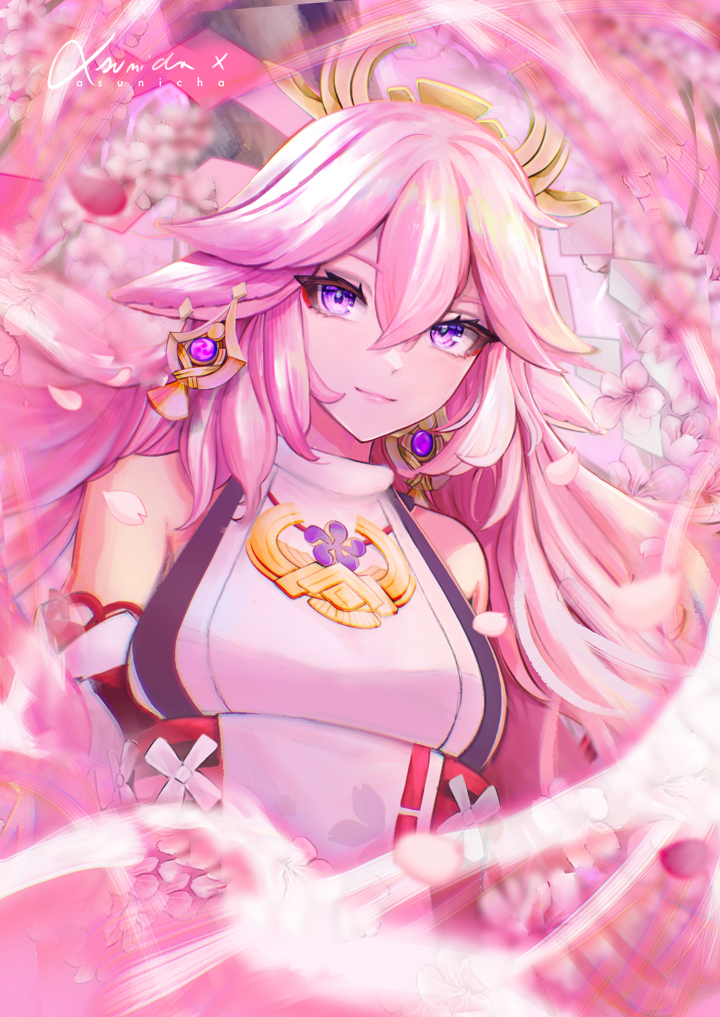 Yae Miko ❥ A4 PRINT