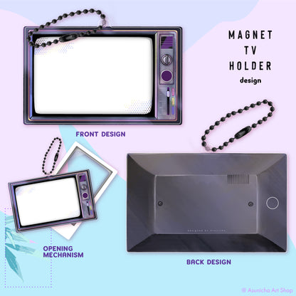 [VOL. 2] TV Photocard Set ◣ MAGNETIC SHAKER HOLDER