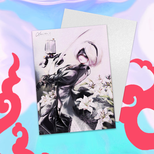 2B ❥ A6 PRINT POSTCARD