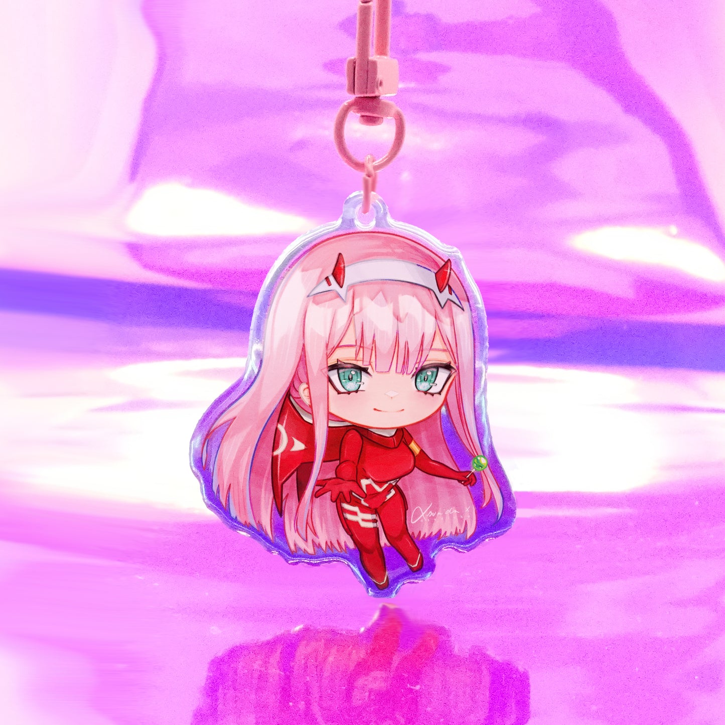 ZeroTwo Suit ❥ KEYCHAIN