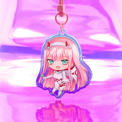 ZeroTwo Suit ❥ KEYCHAIN